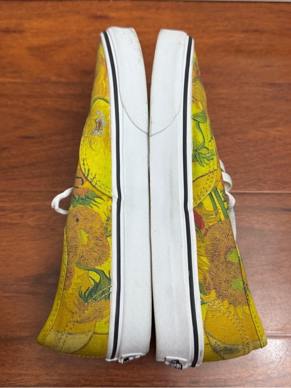 Vans Authentic Van Gogh Sunflowers Size 7 Mens - Picture 5 of 9